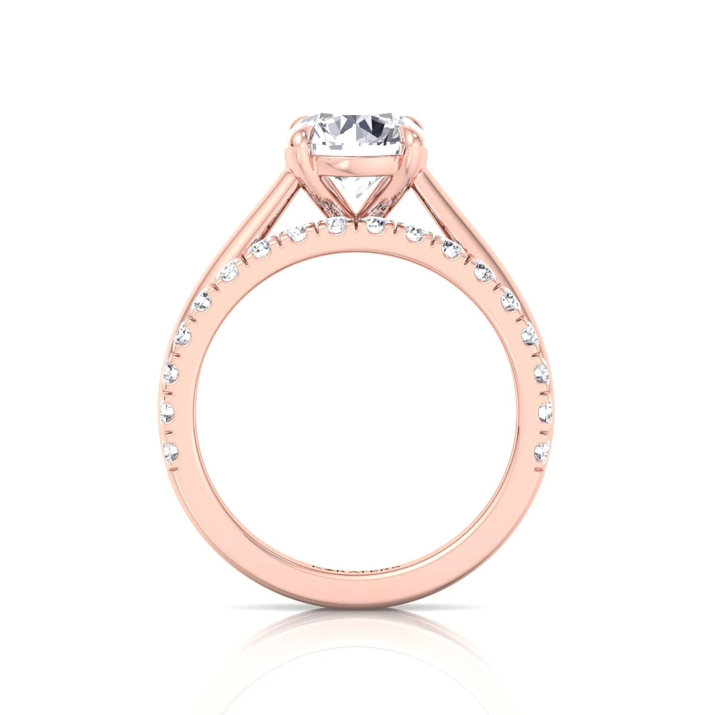 3.3CT Total Weight Lab Grown Diamond Wedding Set - Image 14