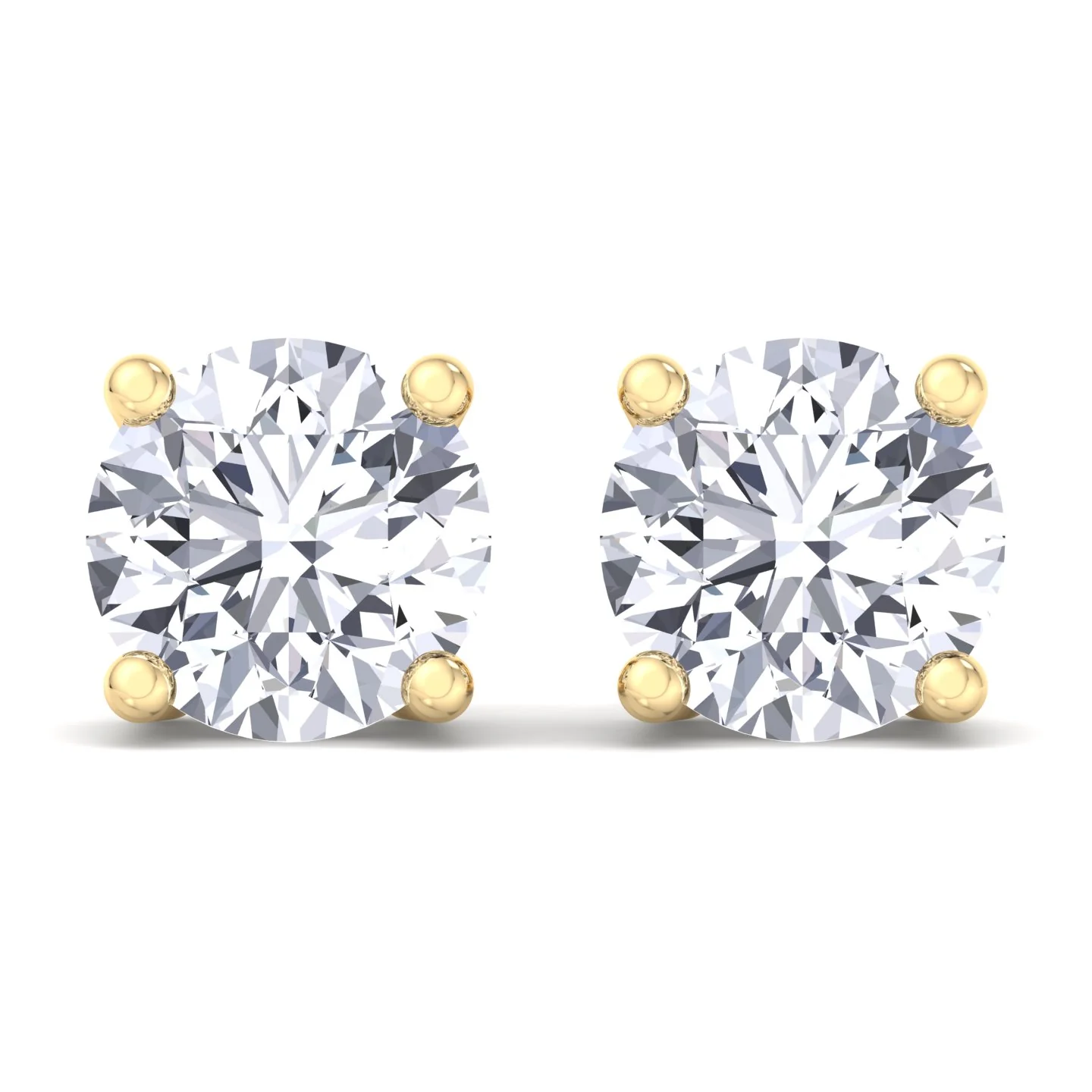 Round Cut  Lab-Grown Diamond Studs - Image 10
