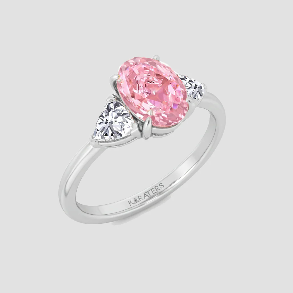 3CT Lab Diamond Engagement Rings